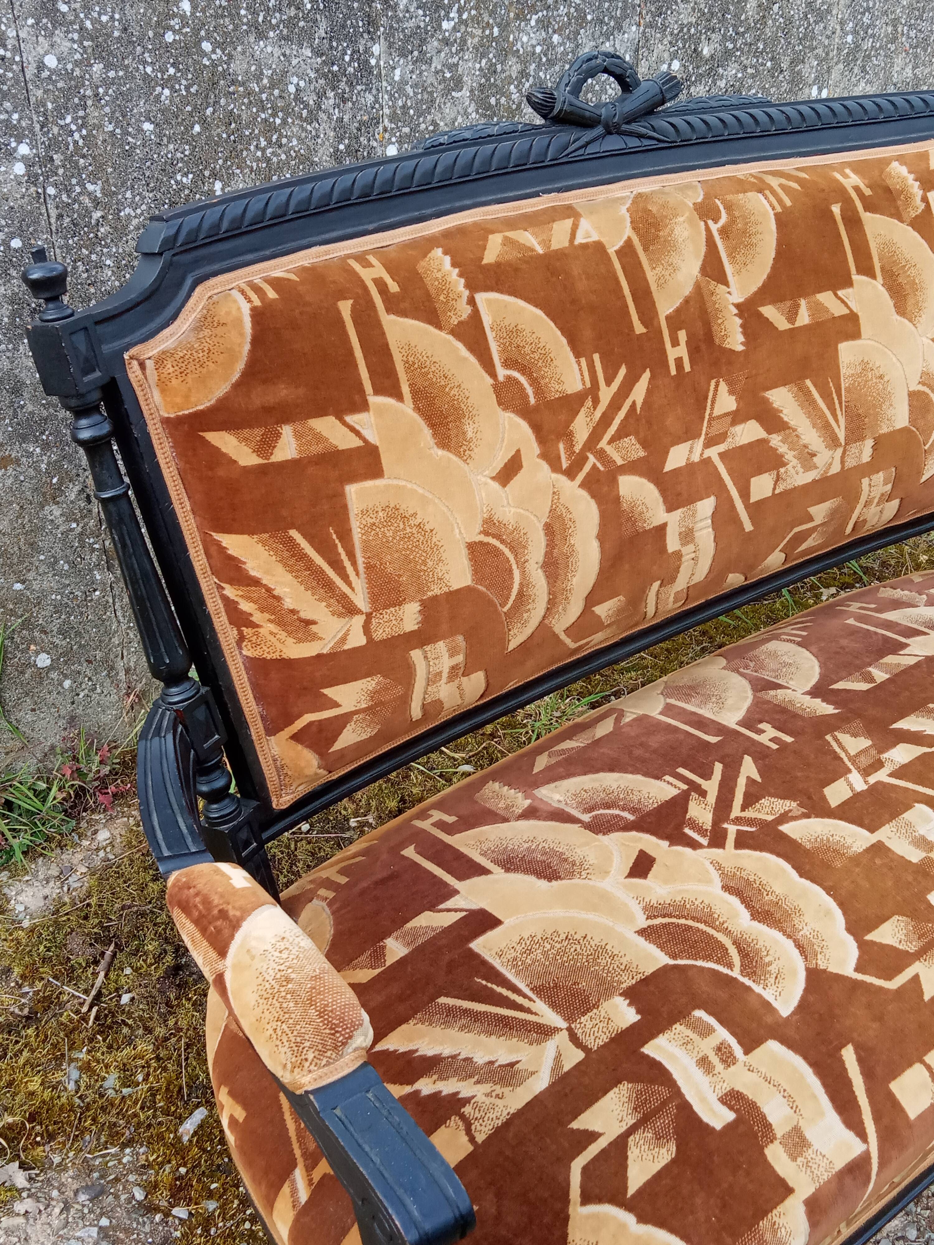 Louis XVI style bench of Art-deco period