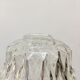 Vintage molded glass pendant lamp