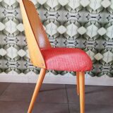 2 Vintage chairs Antonin Suman, Art Deco, Czechoslovakia 1960