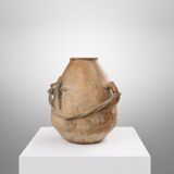 French Provincial Terracotta Vase, 19th‑Century