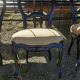 Series of four chairs period Napoleon 3, seat redone, in perfect condition.