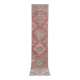 Vintage Turkish hallway rug 82x405 cm