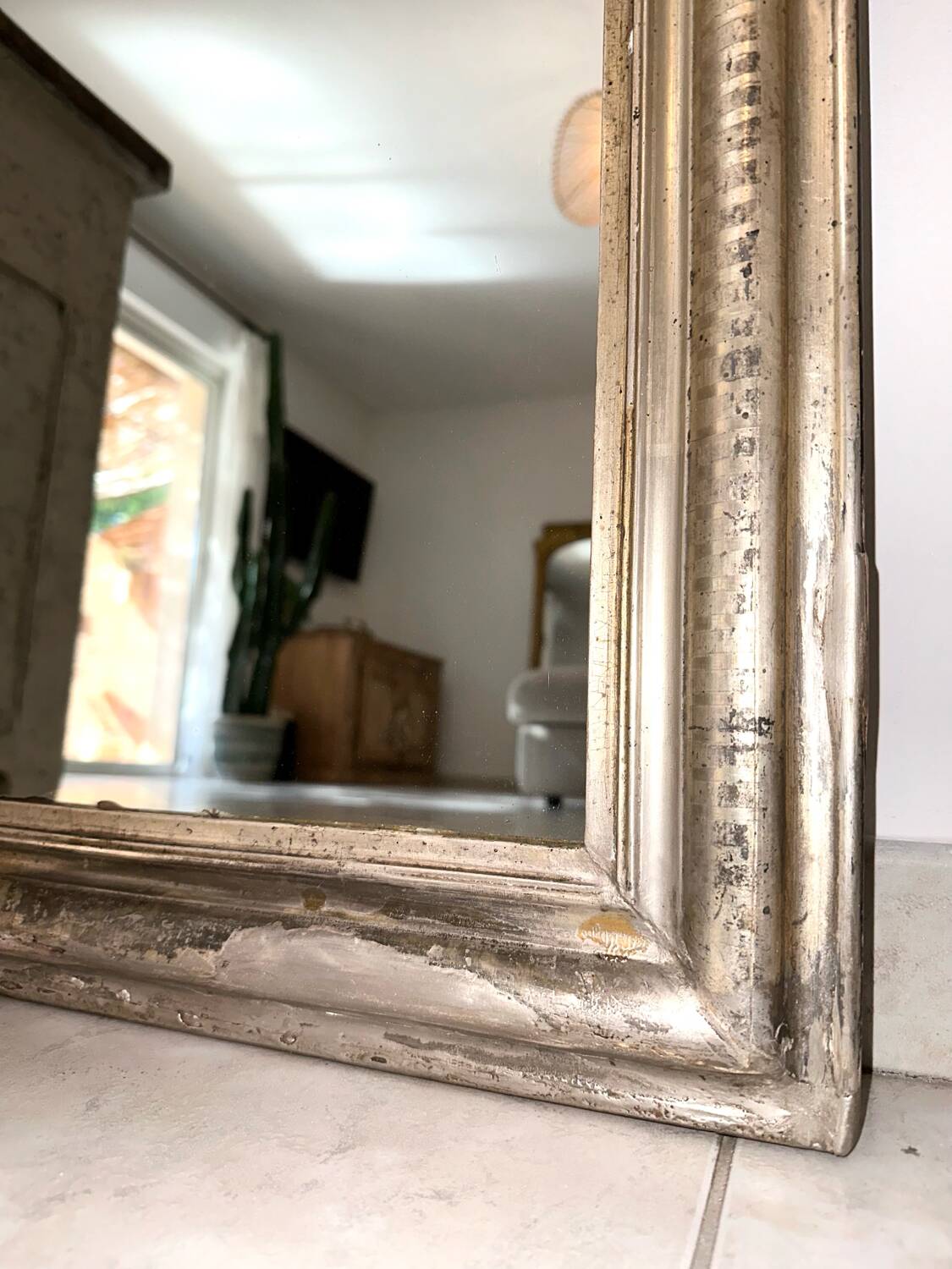 Antique Louis-Philippe 19th century mirror