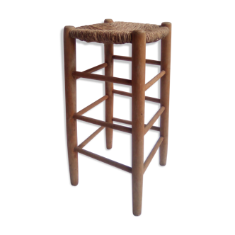 High stool straw bauche