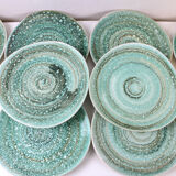 Lot of 10 free-form plates