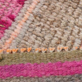 3x11 shades of pink vintage runner rug, 94x346cm