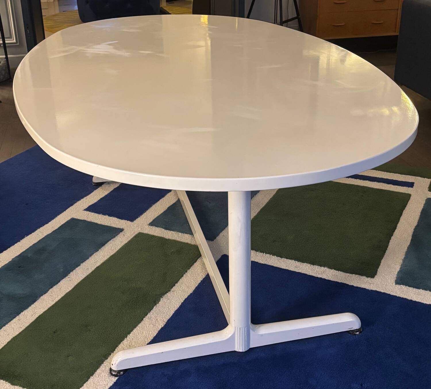 Grande table de salle à manger ou de réunion par Gae AULENTI