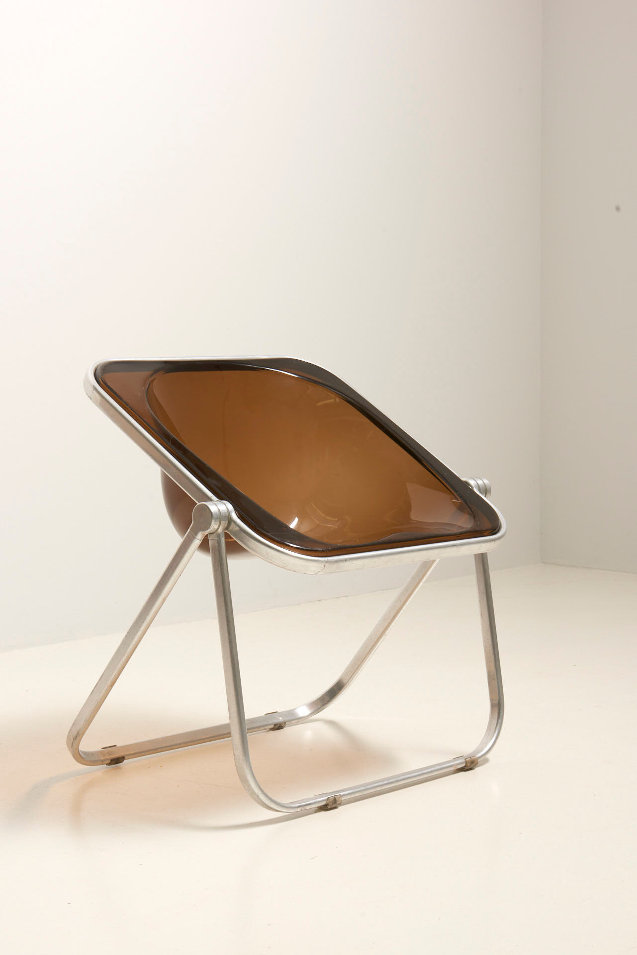 Set of Three 'Plona' Chairs by Giancarlo Piretti for Castelli, Italy - 1970's