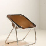 Set of Three 'Plona' Chairs by Giancarlo Piretti for Castelli, Italy - 1970's