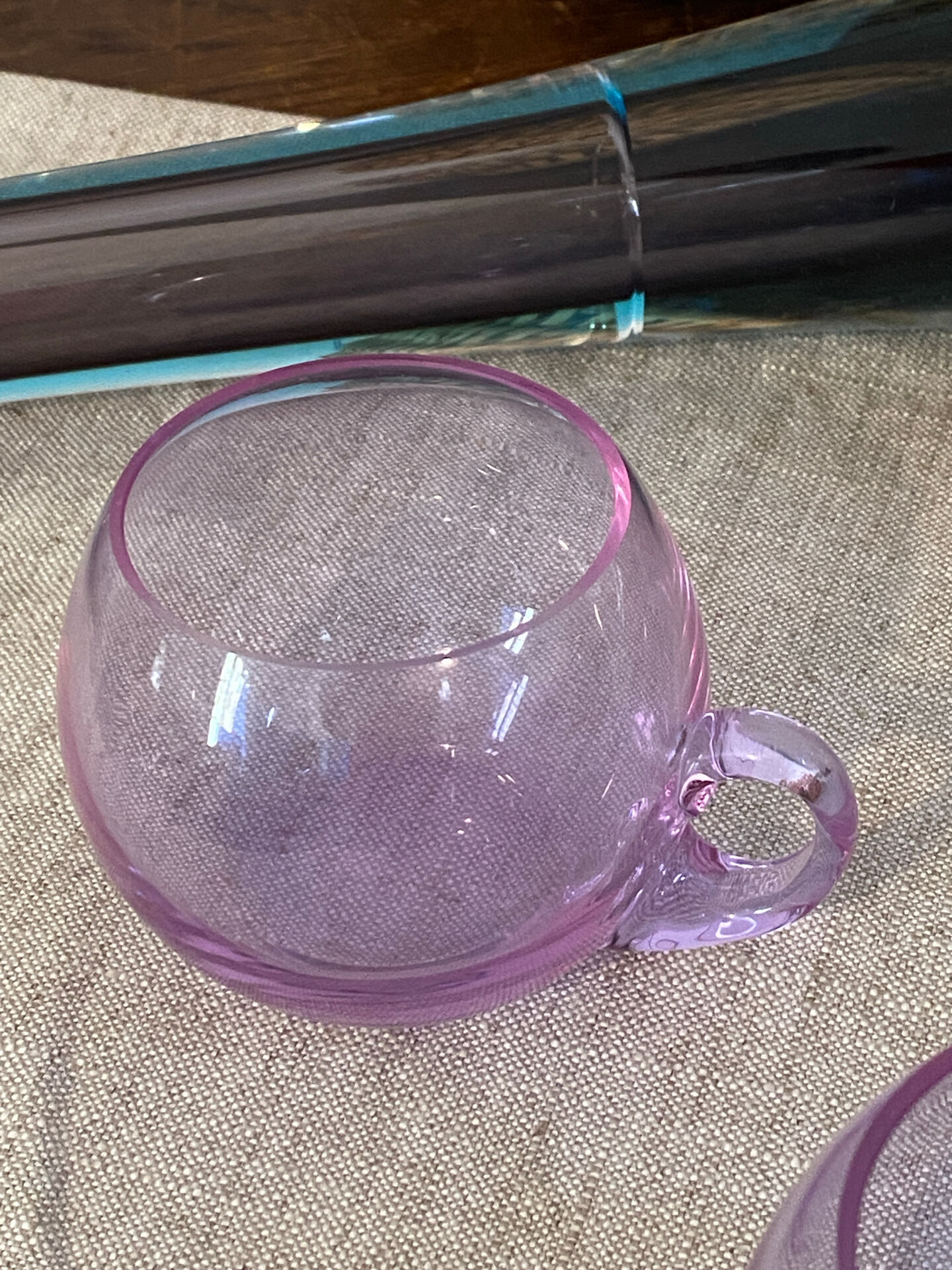 Coffee cups or glass sangria