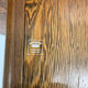 Table basse bois marqueterie design scandinave rolf middel et lindum