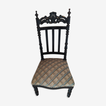 Nanny chair napoleon III tapestry