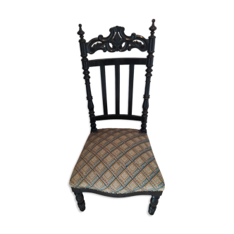 Nanny chair napoleon III tapestry