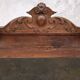 High Louis XIII writing desk in oak, 19th century.