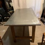 Zinc plated table