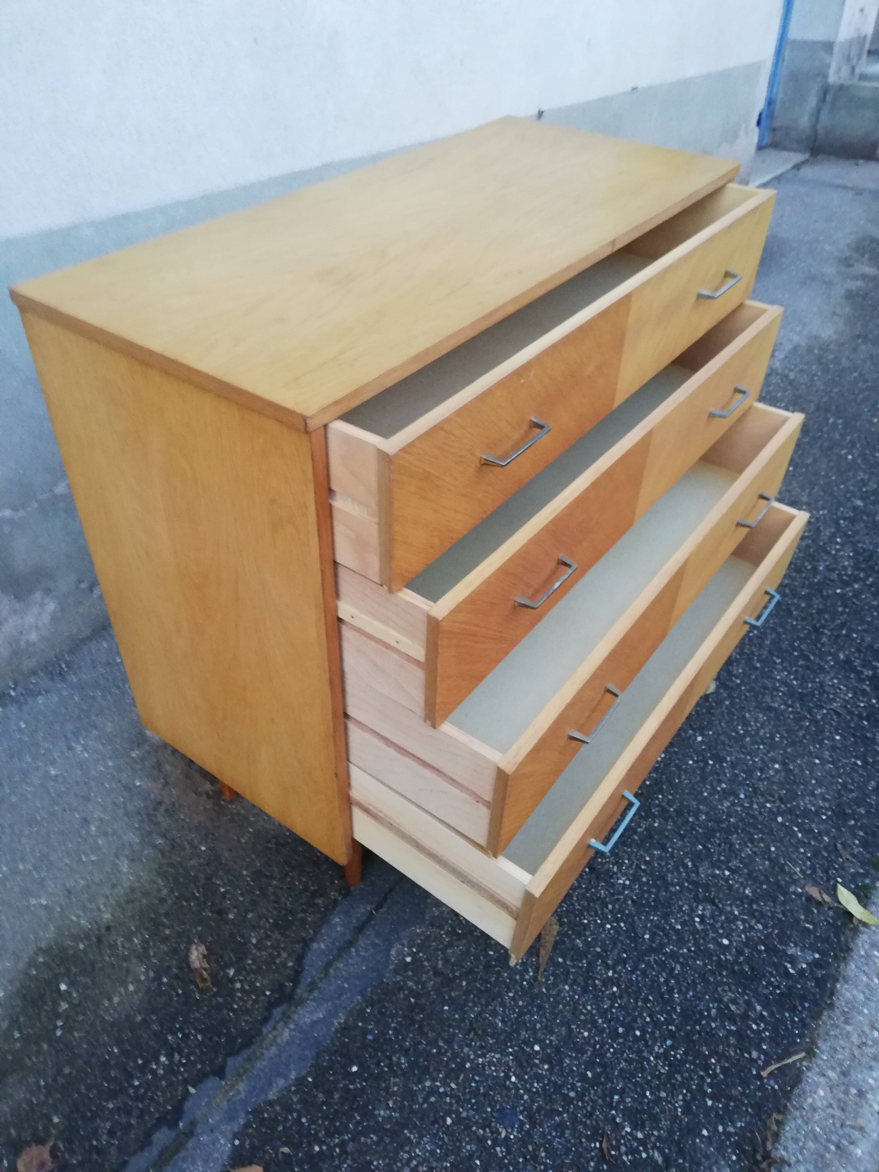 Commode vintage 4 tiroirs
