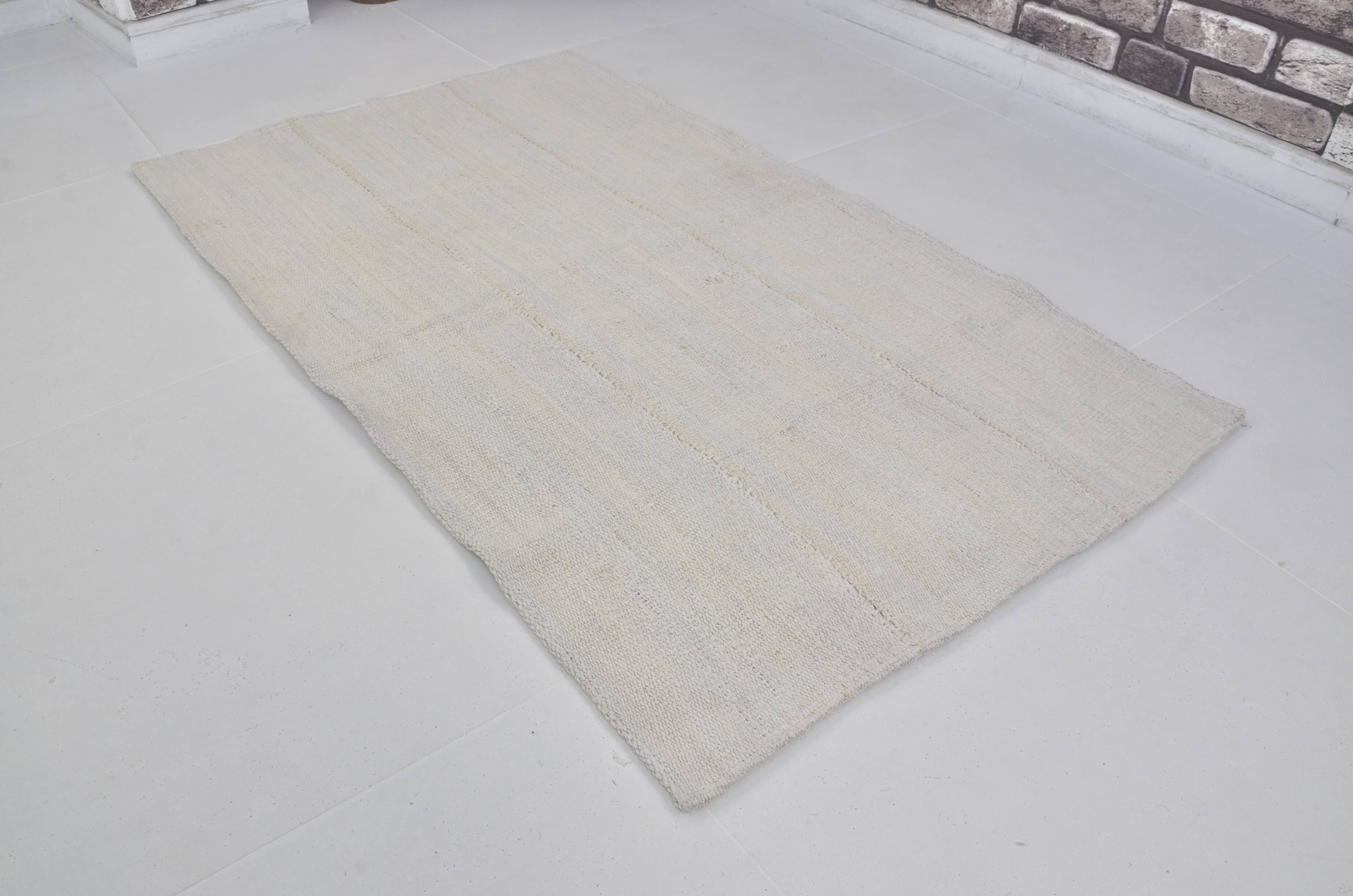 Small Vintage Anatolian Hemp Kilim Rug sku 3764
