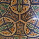 Ancient berbere ceramic dish signed north africa