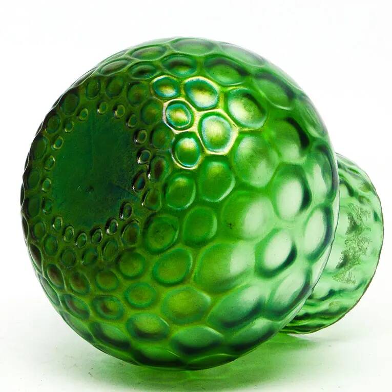 Art Nouveau vase, glass, Loetz, Czechoslovakia, early 20th century