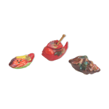 Poivrier coquillage salière huitre pot à moutarde poisson céramique