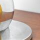 Pied de lampe space age chromée 1970