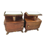 Art deco bedside pair
