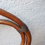 Rattan arabesques headboard