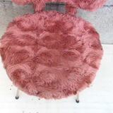 Chair with Pelfran moumoutte fur from the 70s
