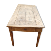 Table de ferme en chene