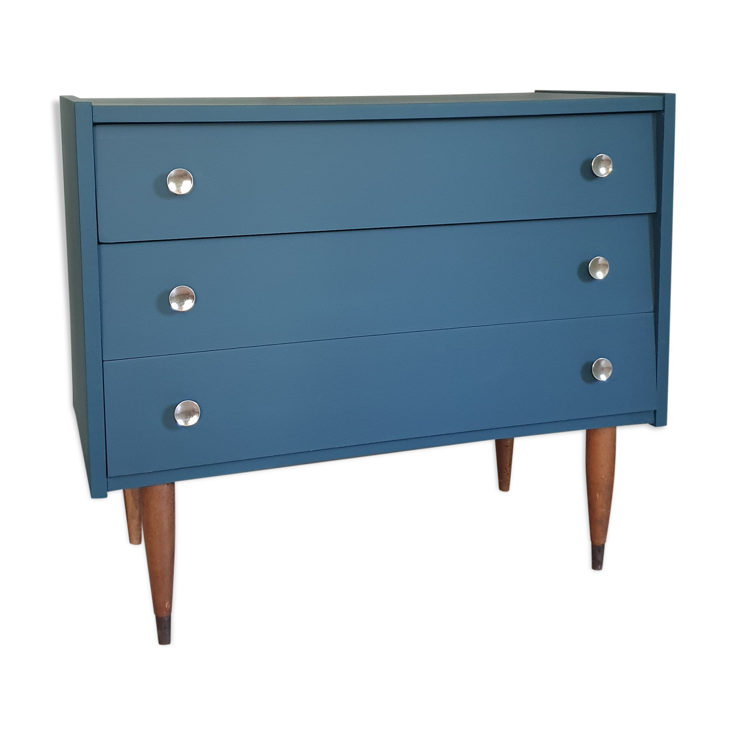 Blue vintage dresser