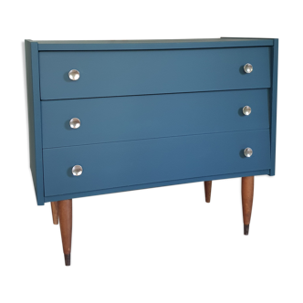 Commode vintage bleu