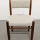 Set of 4 Scandinavian teak chairs, Denmark circa 1960.