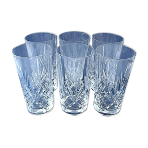 Suite de six verres en