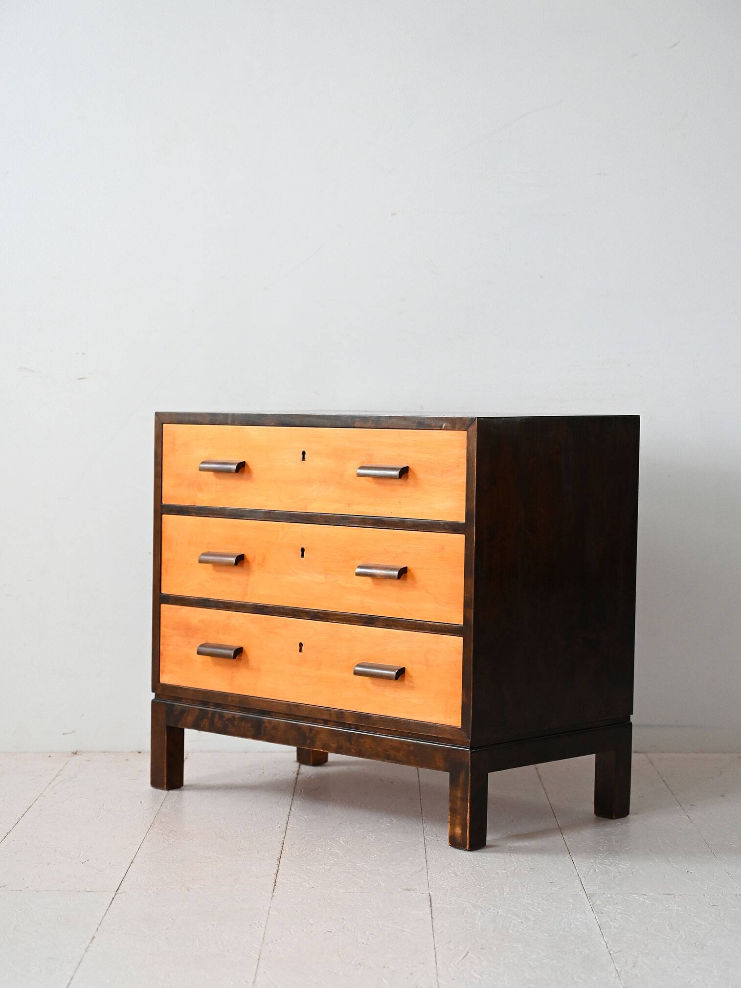 1930s Scandinavian Birch Chest of Drawers