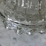 Glass ceiling light circa 1960