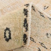 5x8 beige tones wool classic vintage rug 253x166cm