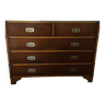 Yew chest of drawers