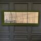 1960 modernist photo mounted on a wooden panel