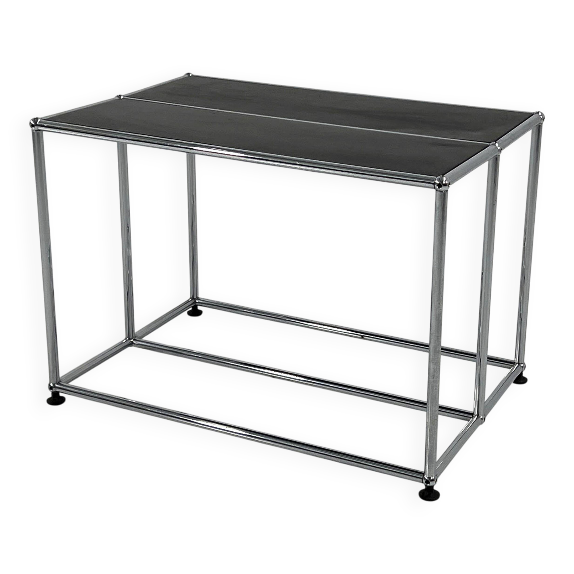 Black Console by Fritz Haller & Paul Schärer for USM Haller, 1980