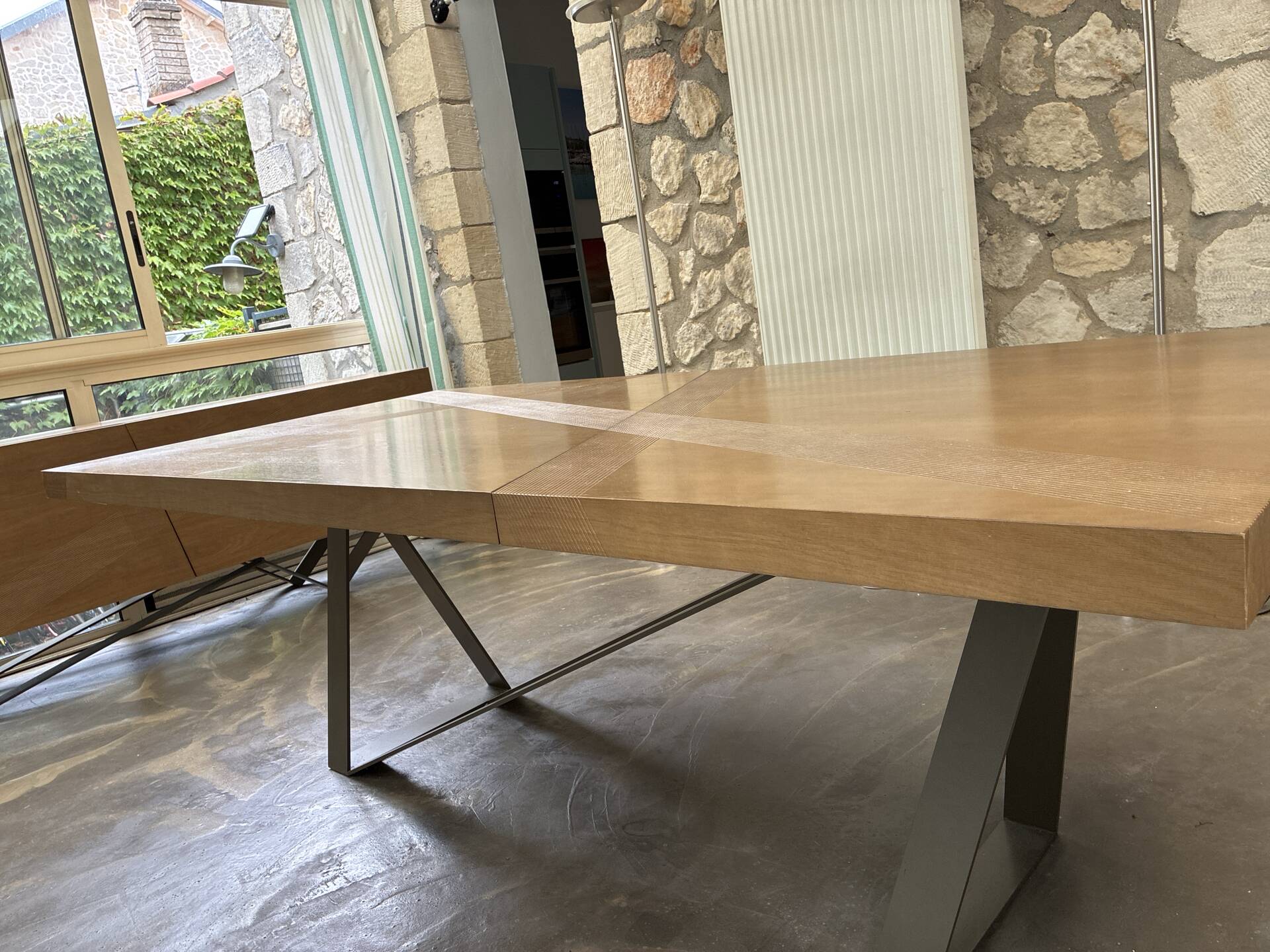 Extensible dining table Roche Bobois
