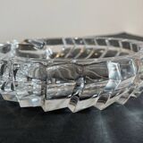 Vintage Crystal Ashtray in Seashell Shape