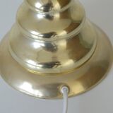 Vintage gold desk Light Hollywood Regency table bedside lamp Italy 1960's