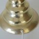 Lampe de bureau vintage dorée Hollywood Regency, lampe de chevet, Italie, années 1960
