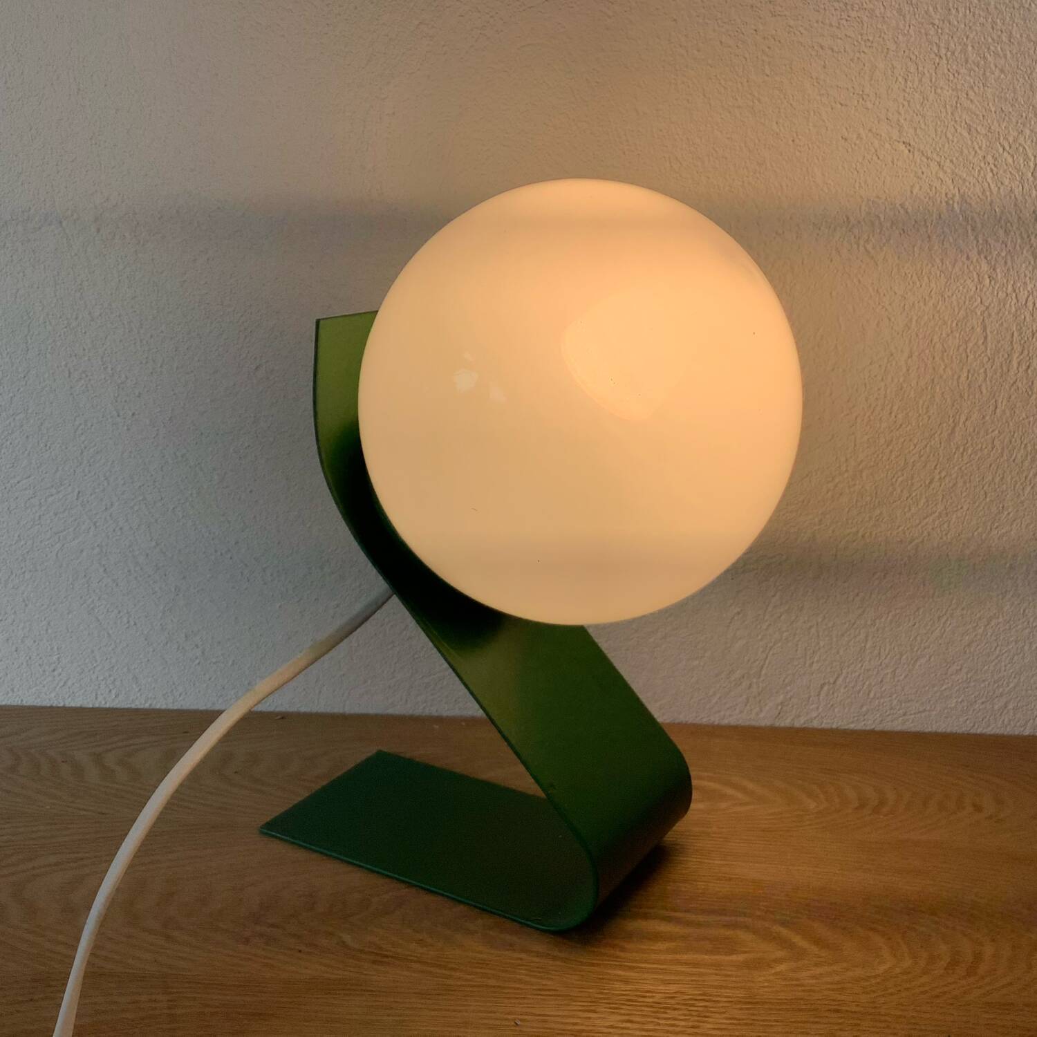 2 minimalist post-modern metal lamps