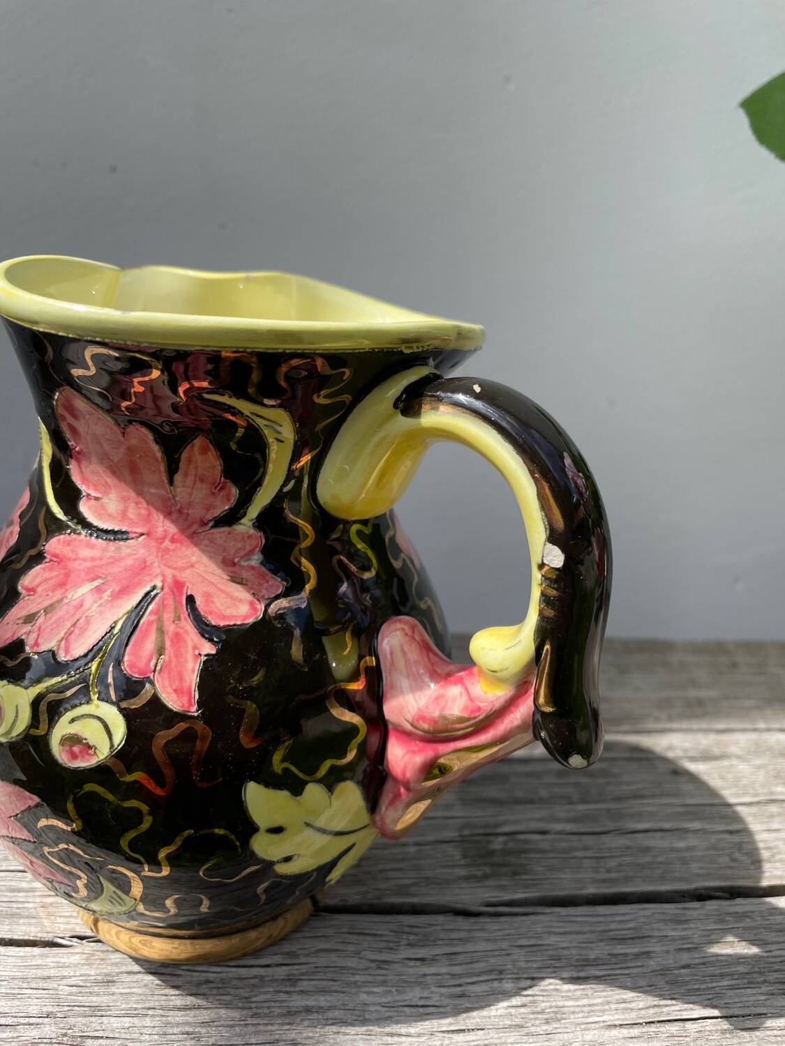 Monaco Vallauris Cerart ceramic vase pitcher