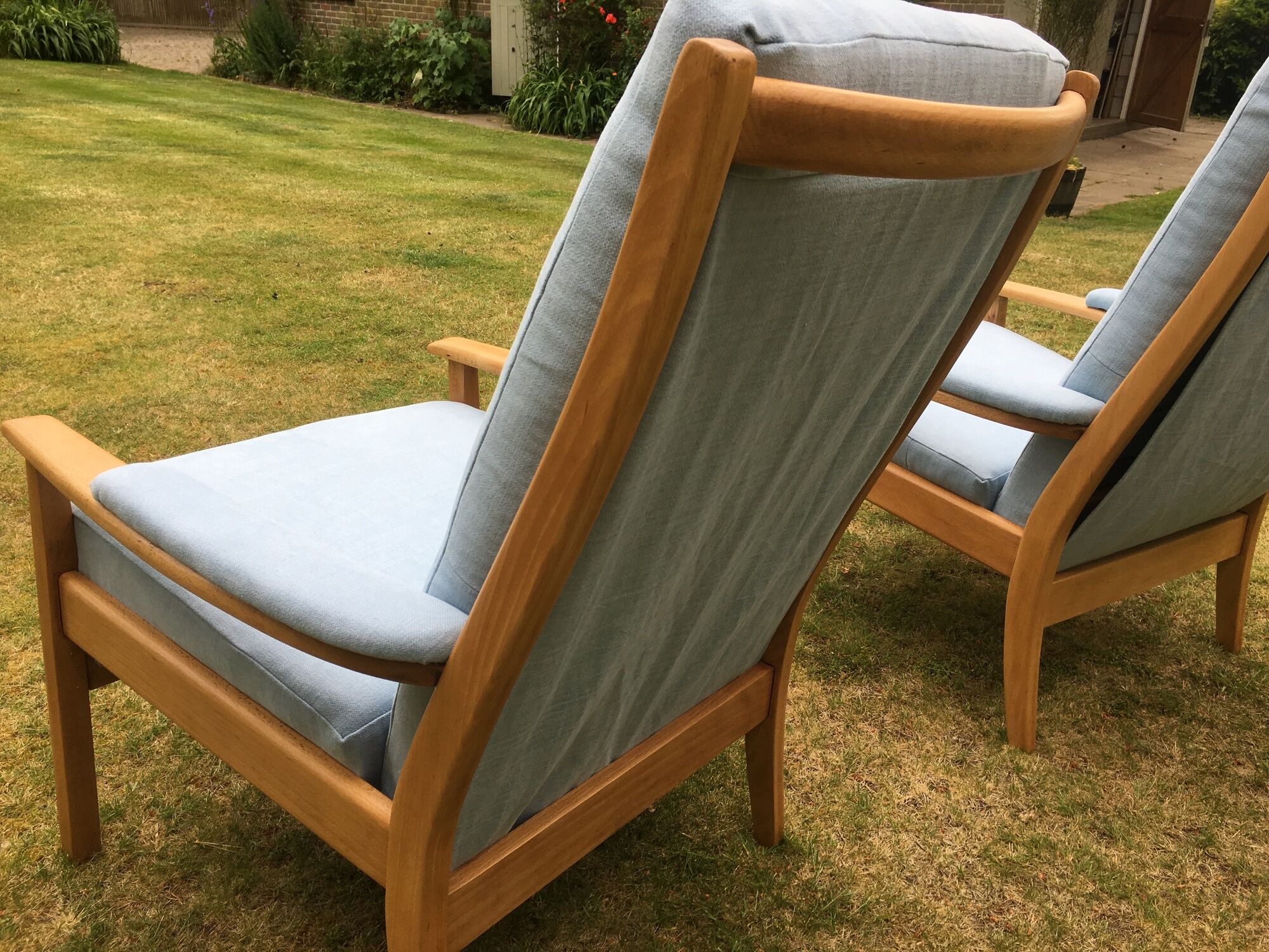 Pair of vintage armchairs