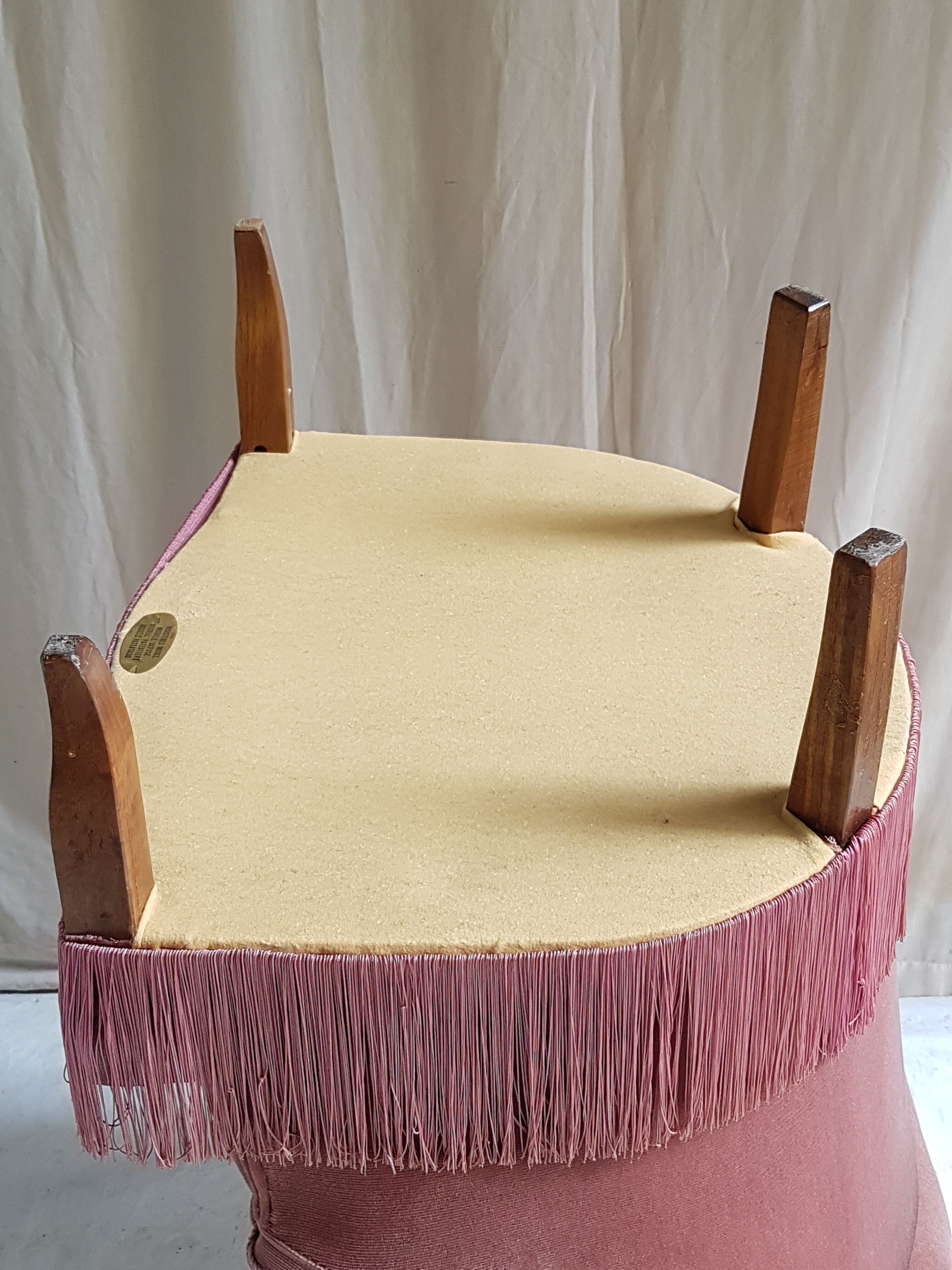 Pair of old toad chairs