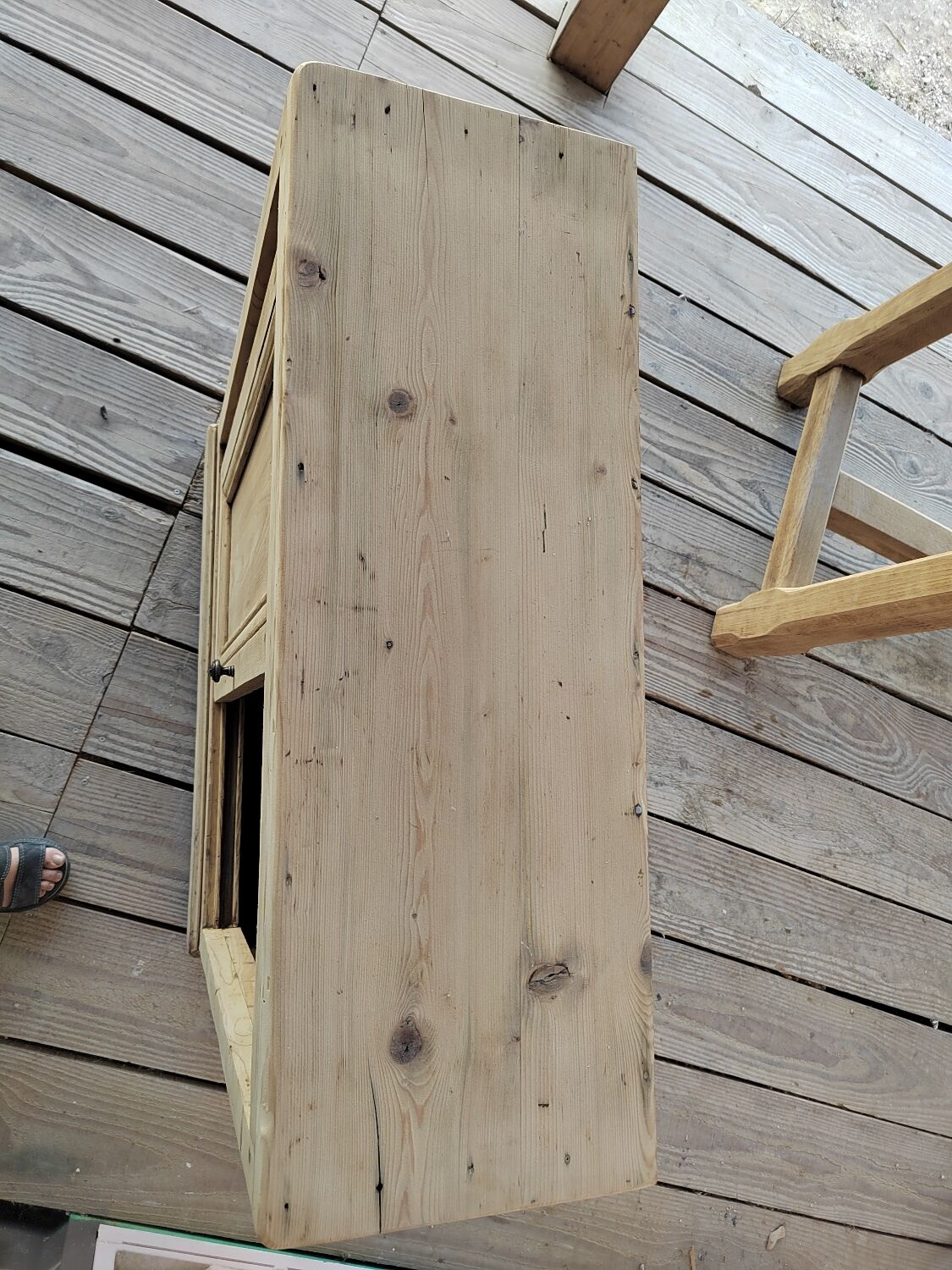 Small sliding cabinet