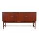 Enfilade en acajou, design danois, années 1970, production : Danemark