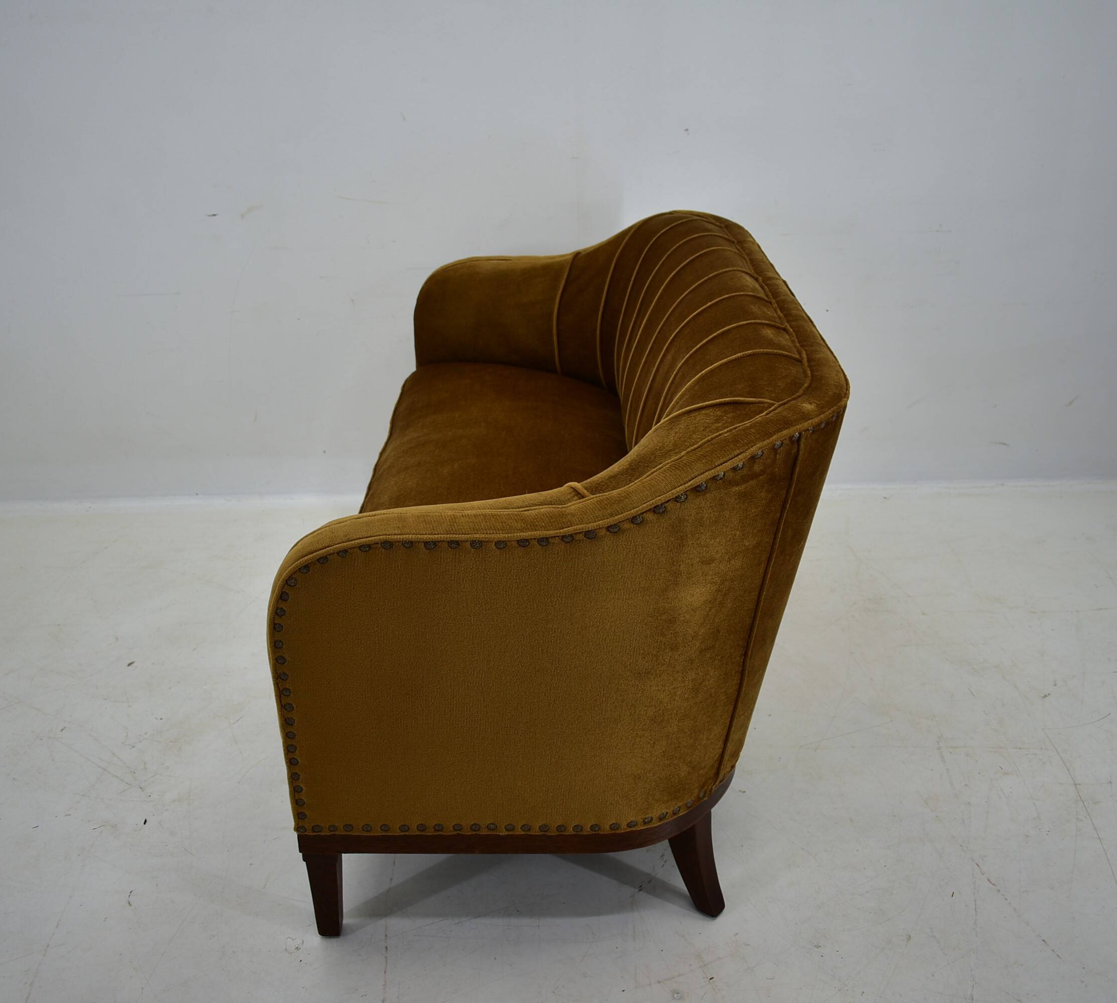Canapé Art Déco des années 1930, Tchécoslovaquie